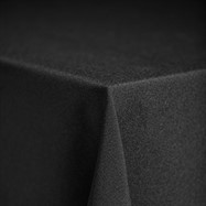 Poly Table Cloth - Black - 2.5m Rnd